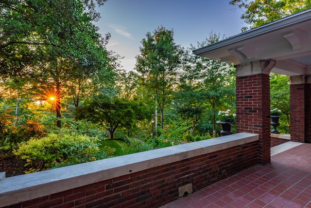 exterior space featuring a patio