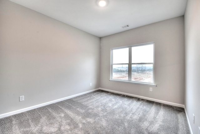 empty room featuring carpet floors