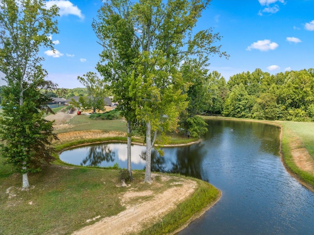 property view of water