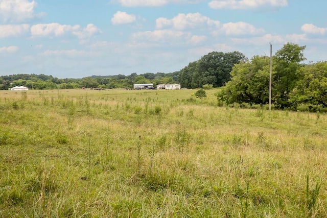 view of nature featuring a rural view