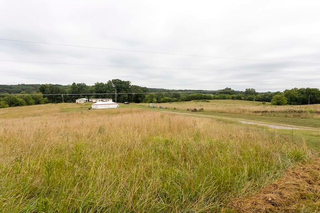 view of nature featuring a rural view