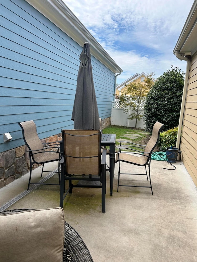 view of patio / terrace