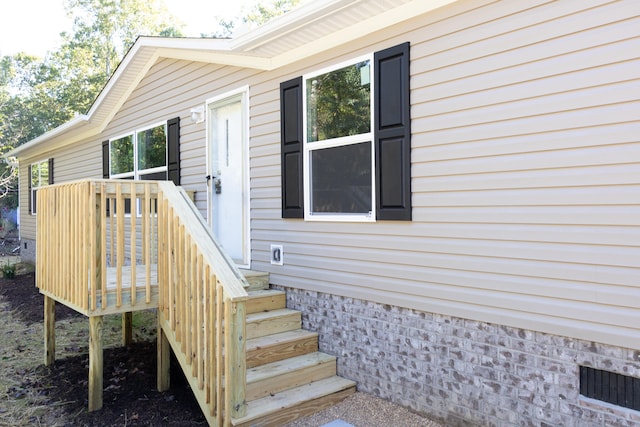 view of property entrance