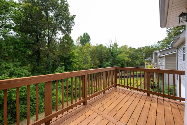 view of deck