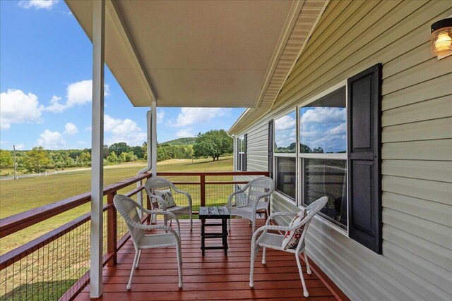 view of deck