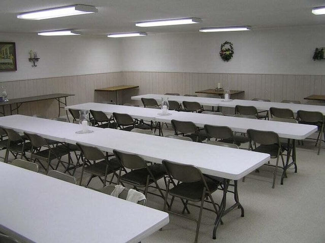 view of dining room