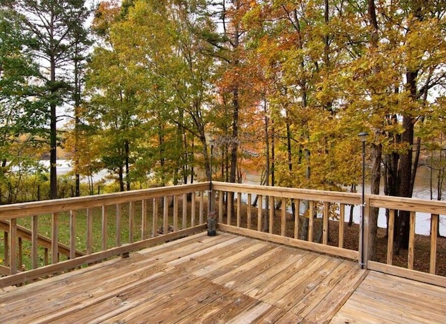 view of deck