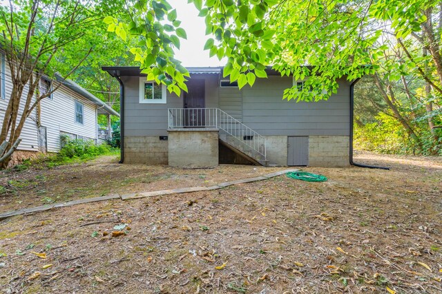 view of back of house