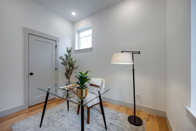 724 W Bell Ave # 110, Chattanooga, TN 37405 - office featuring wood finished floors and baseboards