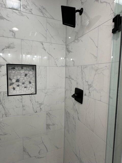 1344 Unity Dr NE Lot 19C, Cleveland, TN 37312 - bathroom view of a tile shower
