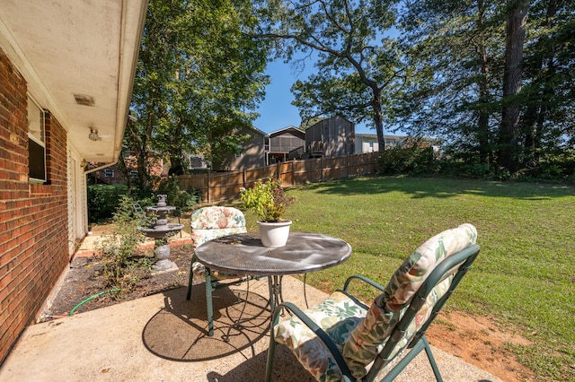 view of patio