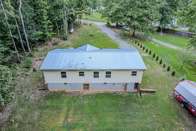 drone / aerial view