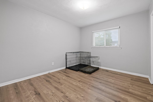 interior space featuring hardwood / wood-style flooring