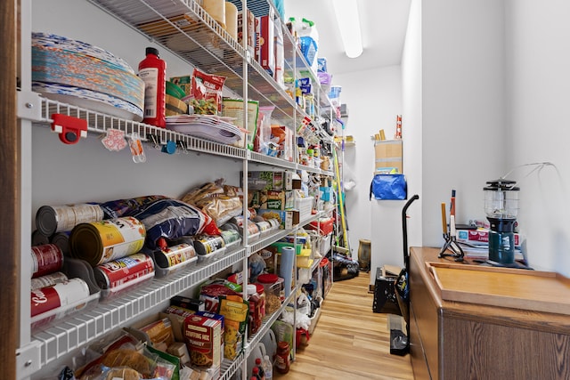 view of pantry