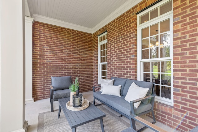 view of patio / terrace featuring a porch