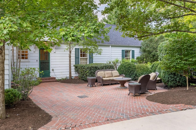 view of patio / terrace featuring outdoor lounge area