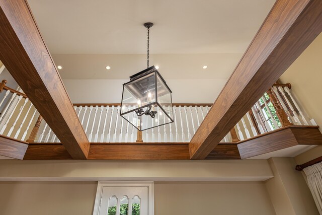 2050 Harle Ave NW, Cleveland, TN 37311 - details with an inviting chandelier and recessed lighting