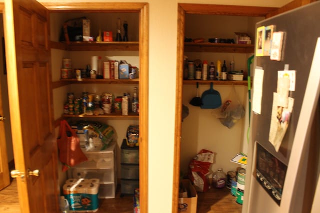 view of pantry