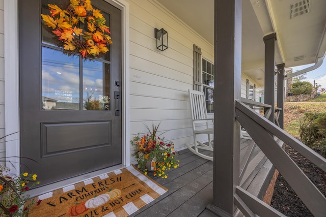 view of property entrance