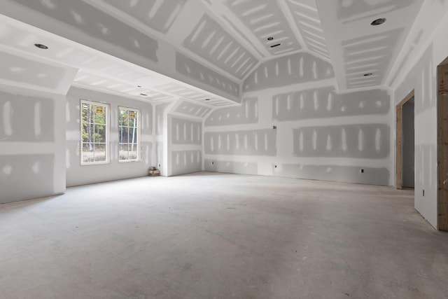 view of unfurnished living room