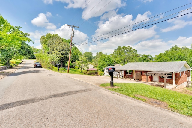 view of street