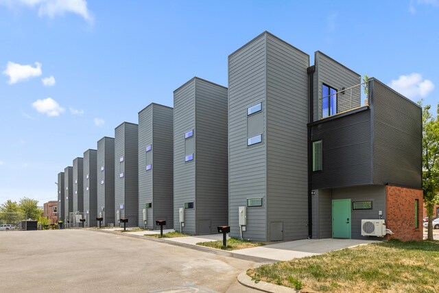 view of property with ac unit