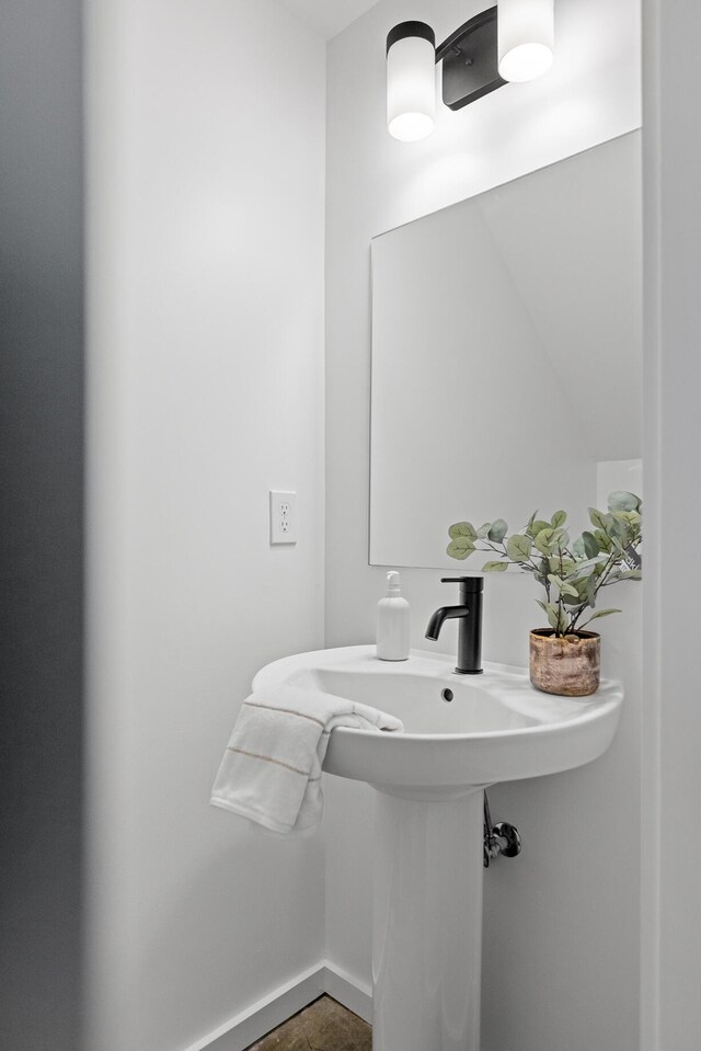 bathroom featuring tile patterned floors