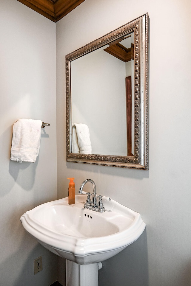 bathroom featuring sink