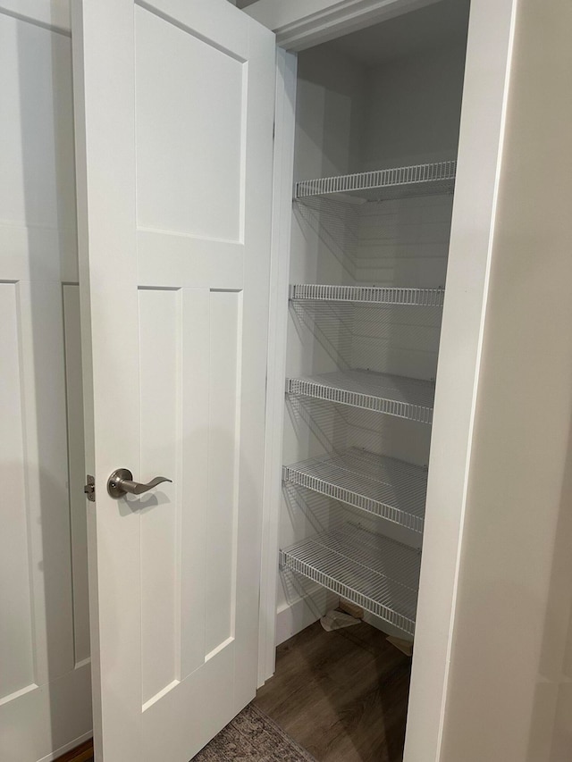 view of closet