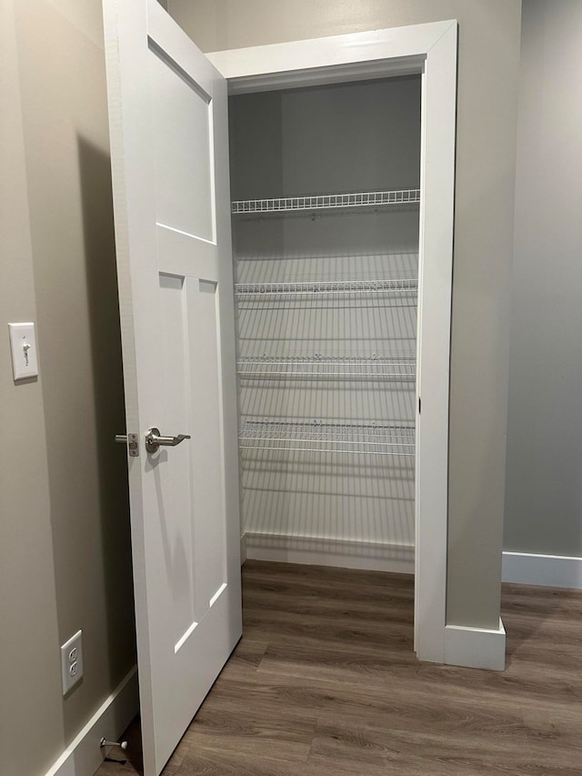 view of closet