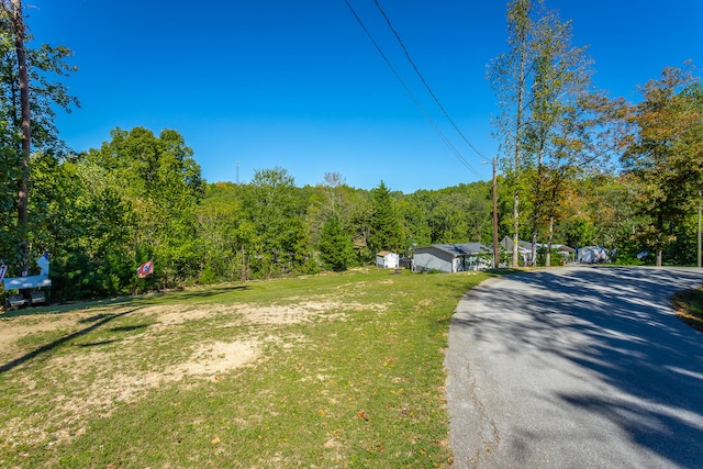 view of road