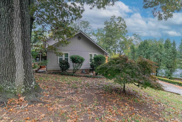 view of property exterior