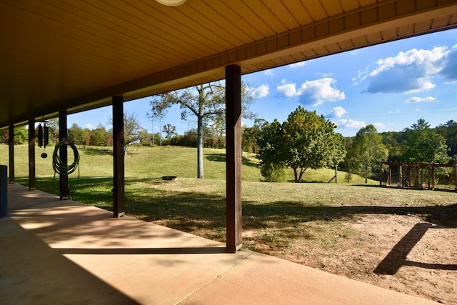 view of patio