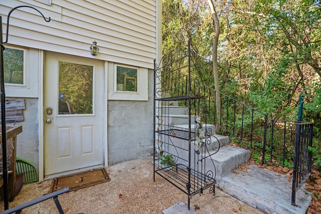 view of entrance to property