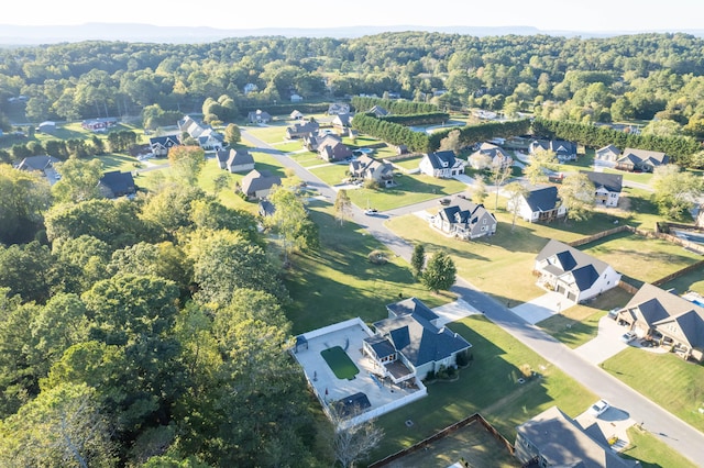 aerial view