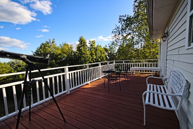 view of deck