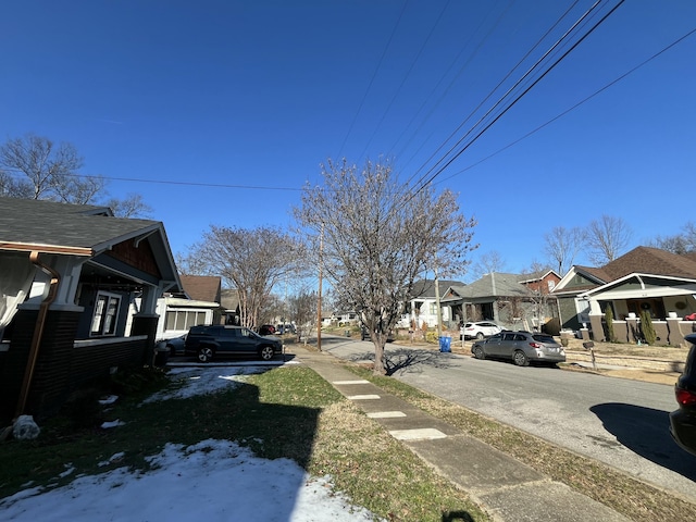 view of street