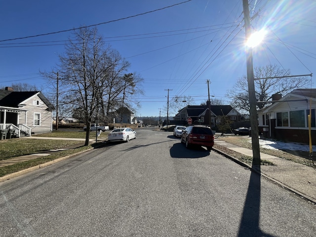 view of street