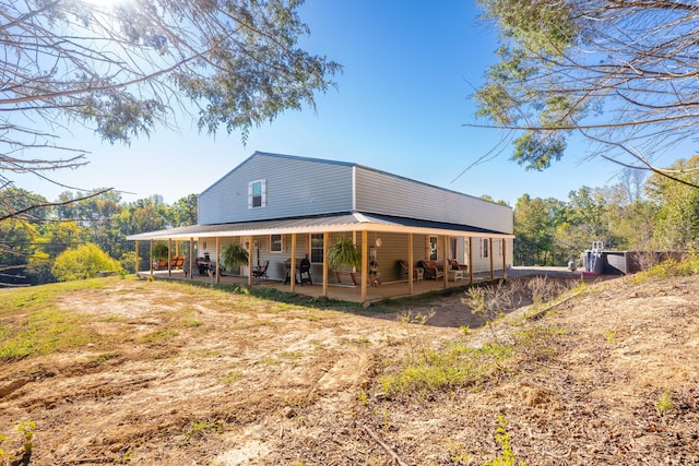 view of back of property