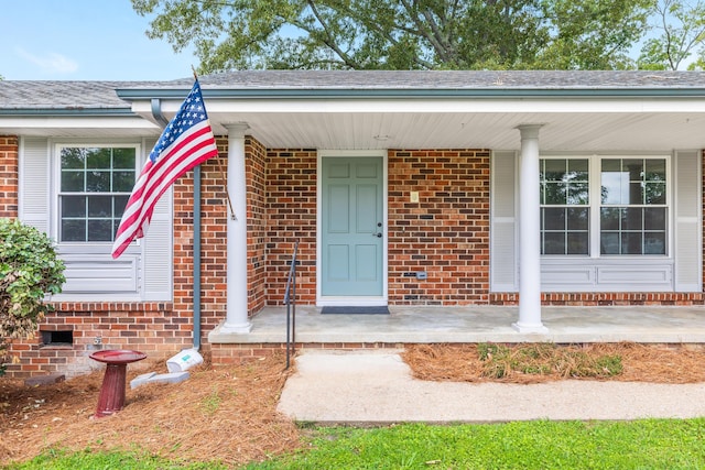 4011 Patton Edwards Dr, Chattanooga, TN 37412 - property entrance with brick siding and covered porch