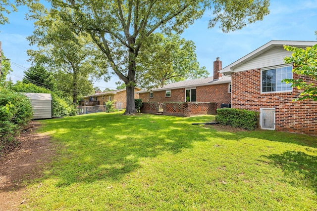4011 Patton Edwards Dr, Chattanooga, TN 37412 - view of yard with a storage shed