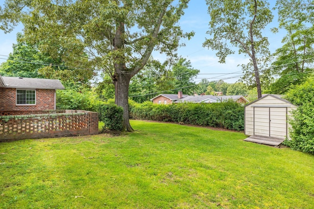 4011 Patton Edwards Dr, Chattanooga, TN 37412 - view of green lawn with a shed