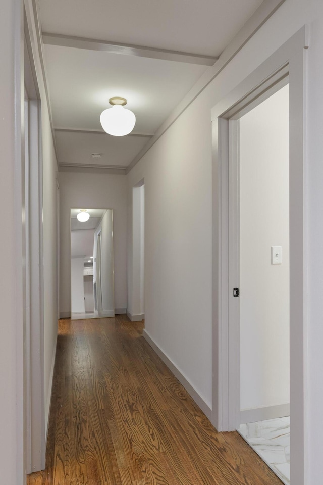 4011 Patton Edwards Dr, Chattanooga, TN 37412 - corridor featuring baseboards and wood finished floors