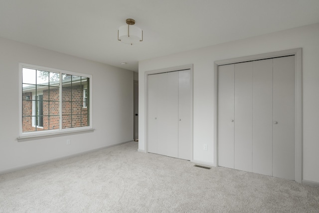 4011 Patton Edwards Dr, Chattanooga, TN 37412 - unfurnished bedroom with two closets and carpet floors