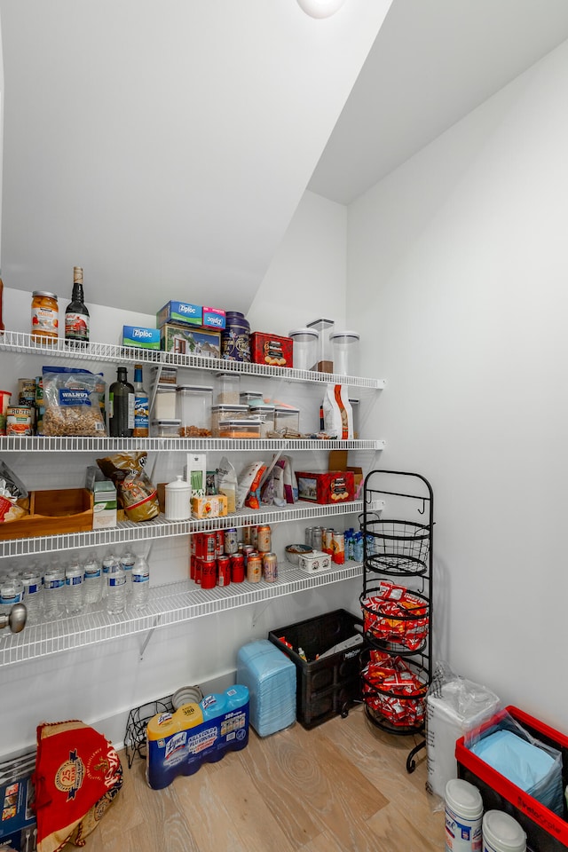 view of pantry