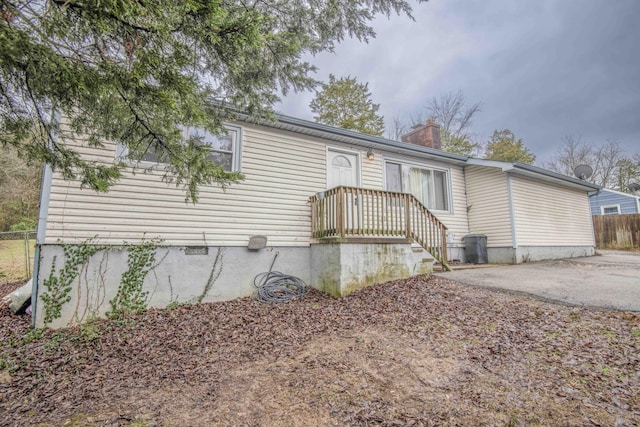 view of manufactured / mobile home