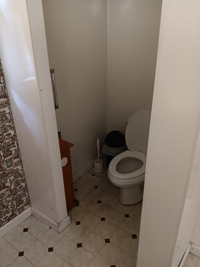 bathroom with toilet