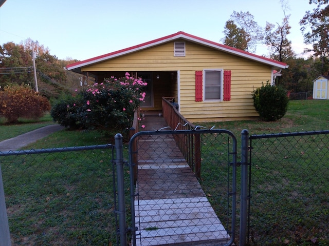 view of front of house