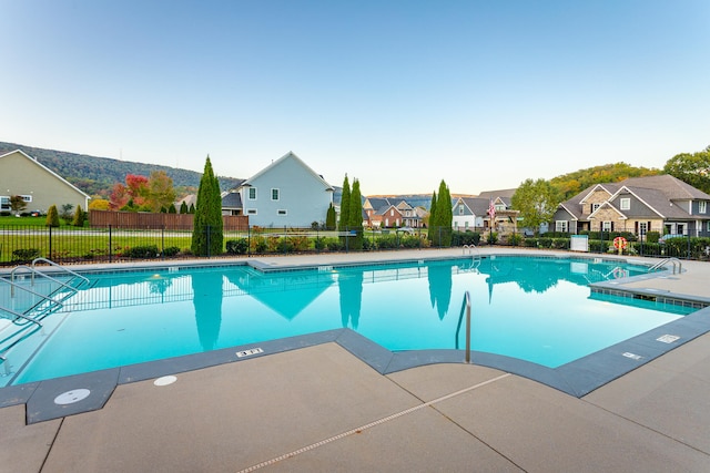 view of pool