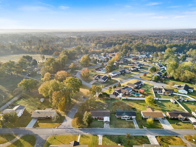 aerial view